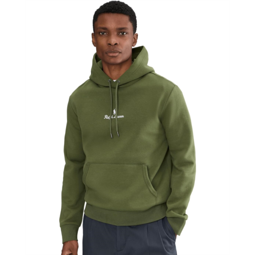 Mens Polo Ralph Lauren Logo Double-Knit Hoodie