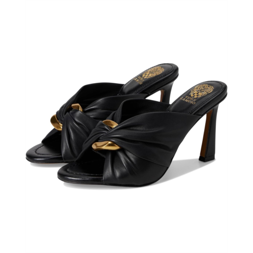 Vince Camuto Patie Buckle Gathered High Heel Sandal