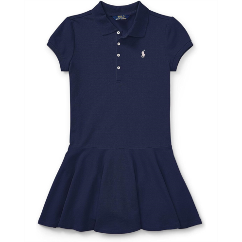 Girls Polo Ralph Lauren Kids Short-Sleeve Polo Dress (Big Kids)