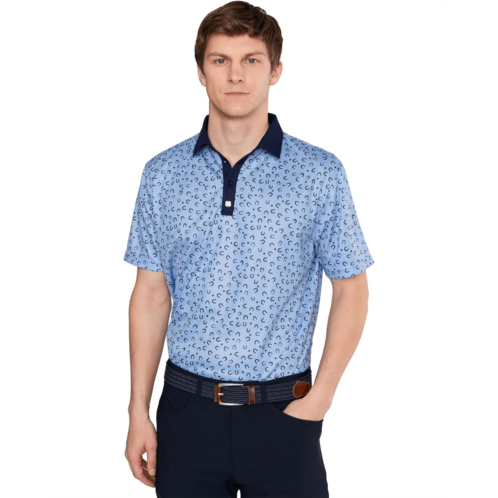 Mens Black Clover Good Luck Polo