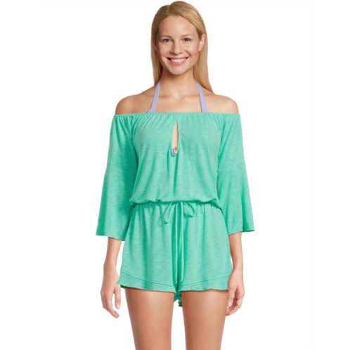 BECCA Breezy Basics Off The Shoulder Romper