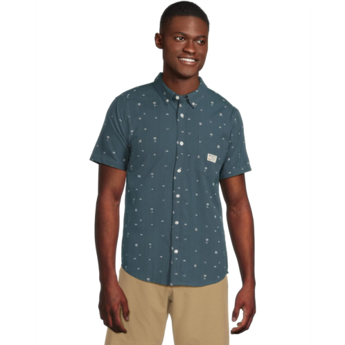 RVCA Exotica Seersucker Short Sleeve