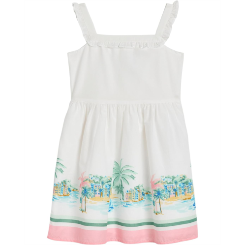 Janie and Jack Border Print Dress (Toddler/Little Kid/Big Kid)