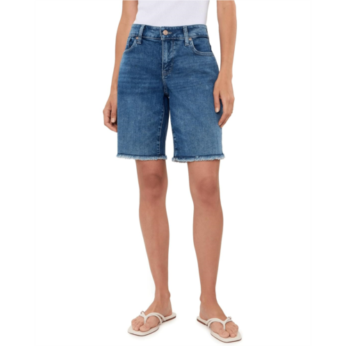 NYDJ Petite Boyfriend Shorts in Breezy Palms