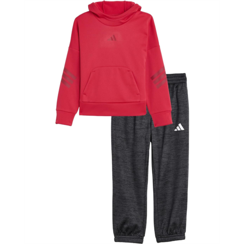 Adidas Kids Future Icons Pullover & Joggers Set (Toddler/Little Kid)