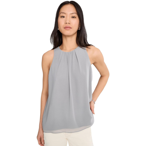 Vince Camuto Shirred Neck Sleevless Blouse