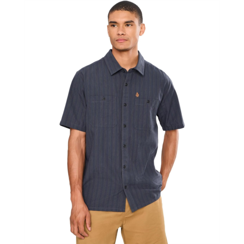 Mens Volcom Kap Out Workwear Short Sleeve