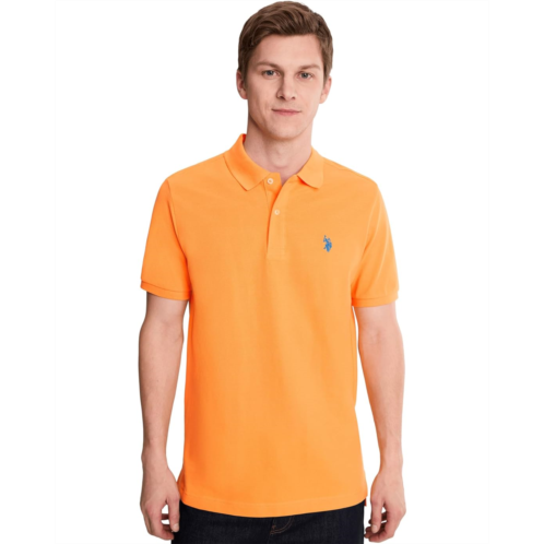 U.S. POLO ASSN. Solid Cotton Pique Polo with Small Pony