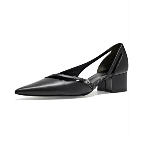 Womens Tory Burch Double T Buckle DOrsay Pumps 45mm
