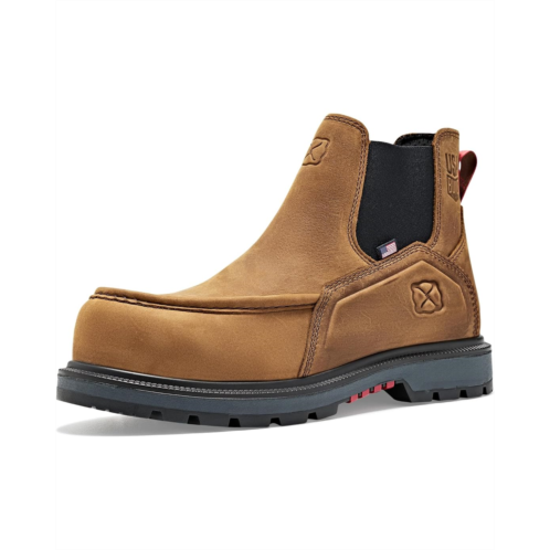 Mens Twisted X 6 Nano Composite Toe USA Built Chelsea Work Boots