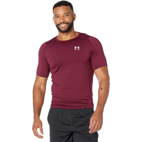 Mens Under Armour Heatgear Armour Compression Short Sleeve