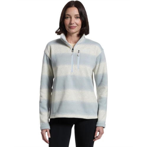 Womens Marmot Heavyweight Drop Line Printed 1/2 Zip