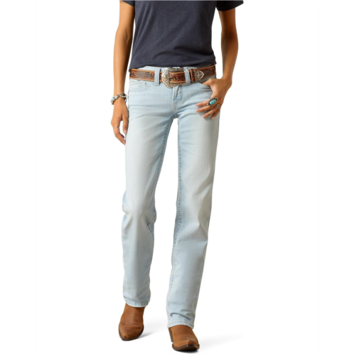 Ariat Low-Rise Zayla Straight Jeans in Claremont