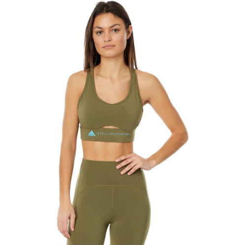 Womens adidas by Stella McCartney TrueStrength Yoga Medium Support Sports Bra IT5717