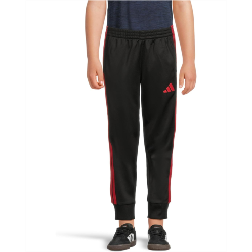 Adidas Kids Elastic Waistband 3-Stripe Tricot Jogger (Toddler/Little Kid)