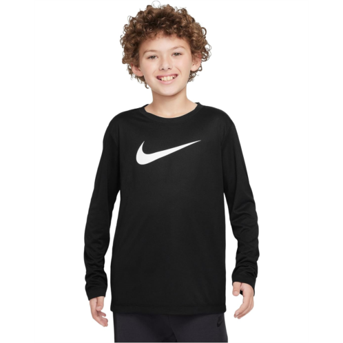 Kids Nike Kids Legend Dri-FIT Long Sleeve T-Shirt (Big Kid)