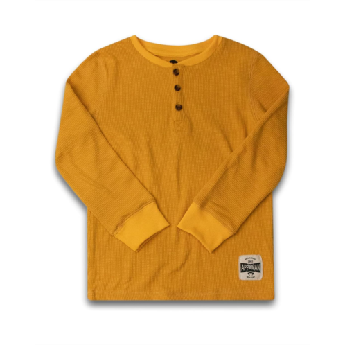 Appaman Kids Craftsman Thermal Henley (Toddler/Little Kid/Big Kid)