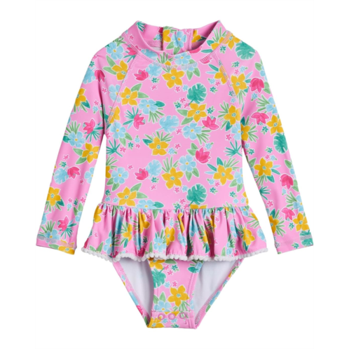 Girls Snapper Rock Kids Buttercup Bloom Skirt Surf Suit (Infant/Toddler/Little Kid)
