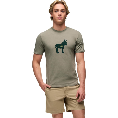 Mens Prana Wise As Journeyman Short Sleeve Tee