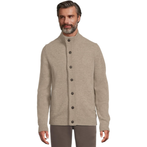 Mens Barbour Essential Patch Zip Through Knitted Jumper