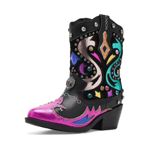 Girls Kurt Geiger London Kids Mini Kensington Cowboy Boots (Little Kid/Big Kid)