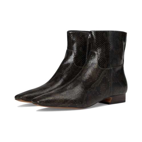 Womens Free People Easy Does It Snake Print Ankle Boots