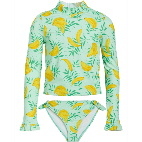 Janie and Jack Printed Rashguard Swim Set (Toddler/Little Kids/Big Kids)