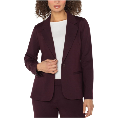 Liverpool Los Angeles Super Stretch Ponte Fitted Blazer
