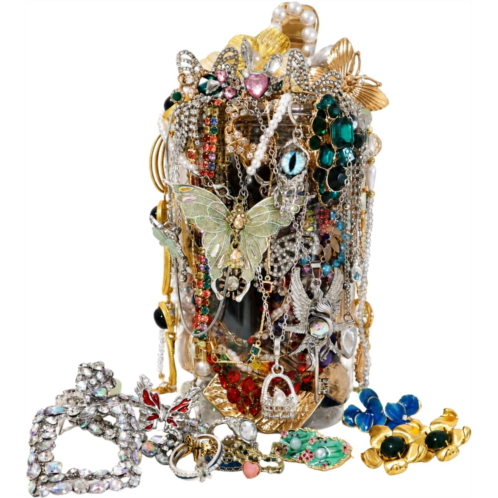 Mystery Jewelry Jar for Women 38-40 PCS Surprise Set，Gift for Her