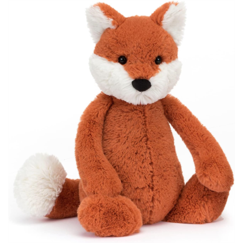 Jellycat Bashful Fox Cub Stuffed Animal Medium 12 inches - Woodland Plush Toy - Classic Childreninchs Gift