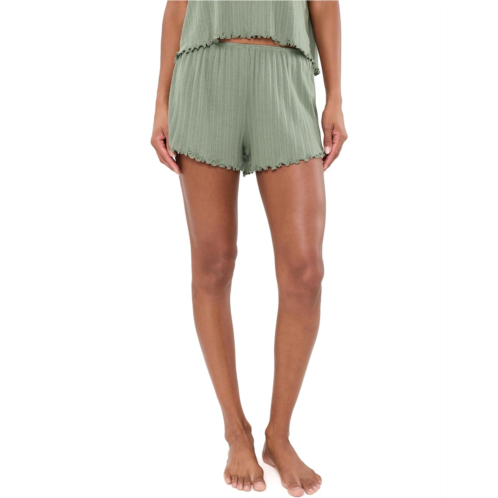 Womens Eberjey Pointelle Shorts