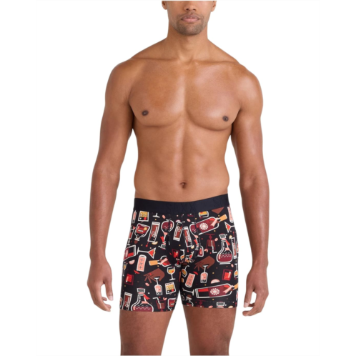 Mens SAXX UNDERWEAR Droptemp Cooling Cotton Boxer Brief Fly