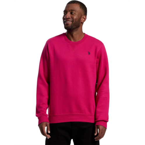 U.S. POLO ASSN. Long Sleeve Popover Crew Neck Fleece Sweatshirt