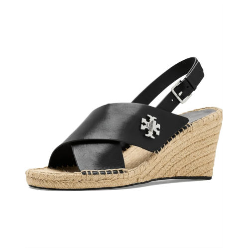 Womens Tory Burch 85mm Turnlock Wedge Espadrille