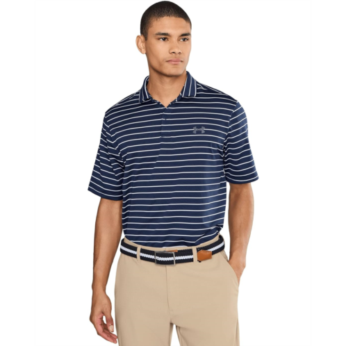 Mens Under Armour Golf Matchplay Printed Golf Polo