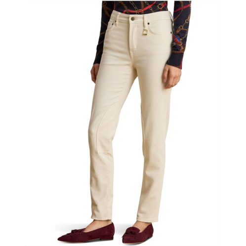 POLO RALPH LAUREN Womens Lauren Ralph Lauren High-Rise Skinny Ankle Jeans