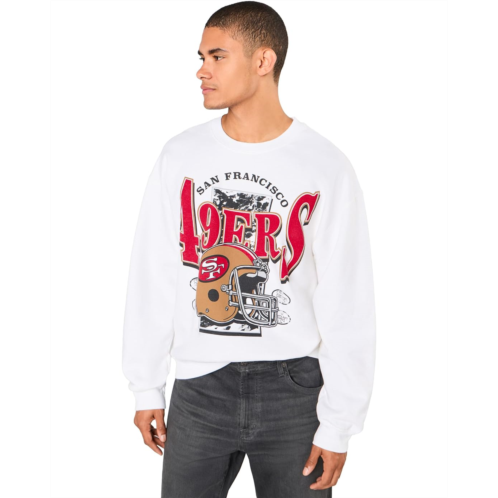 Mens Junk Food Clothing NFL San Francisco 49ers Conversion Crew Fleece