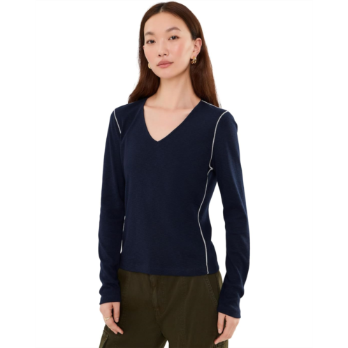 Womens NICZOE Cotton Modal Long Sleeve Tee