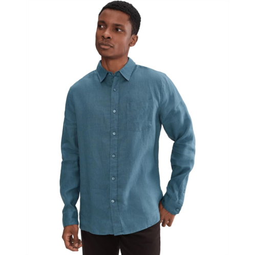 Mens Vince Long Sleeve Shirt