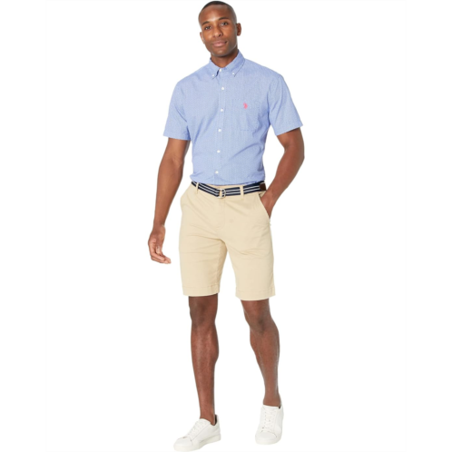 U.S. POLO ASSN. Belted Hartford Stripe Shorts