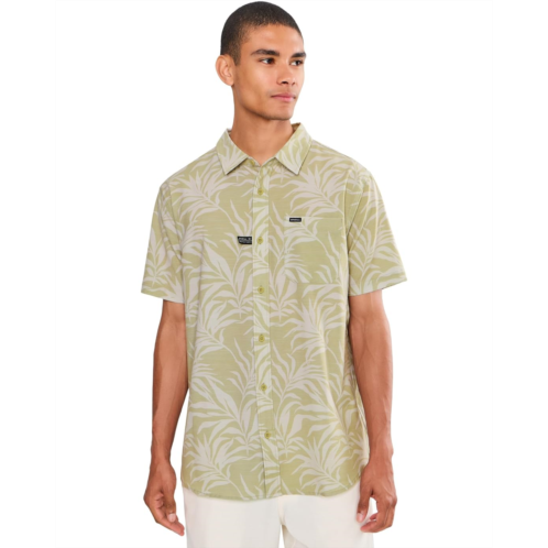 Mens ONeill UPF Slub Standard Short Sleeve Woven Shirt