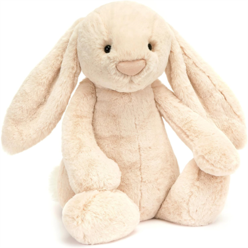 Jellycat Bashful Luxe Willow Bunny Stuffed Animal Huge 20 inches - Rabbit & Bunny Plush Toy - Classic Childreninchs Gift