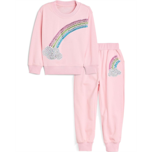 Lola and The Boys Rainbow Dreams Joggers Set (Toddler/Little Kid/Big Kid)