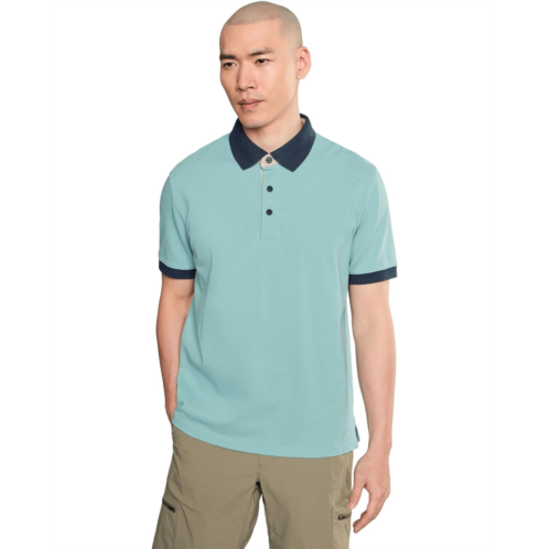 L.L.Bean Mens LLBean Casco Bay Rugged Short Sleeve Polo