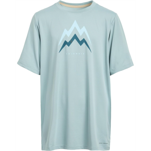 Columbia Kids Tech Trail Utility Short Sleeve Graphic Crew (Little Kid/Big Kid)