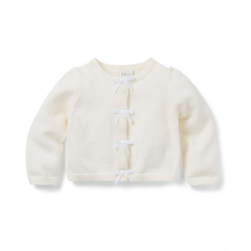 Janie and Jack Bow Cardigan (Infant)
