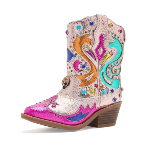 Girls Kurt Geiger London Kids Mini Kensington Cowboy Boots (Little Kid/Big Kid)