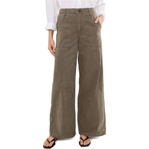 Womens Levis Premium Cinch Wide Leg Fatigue