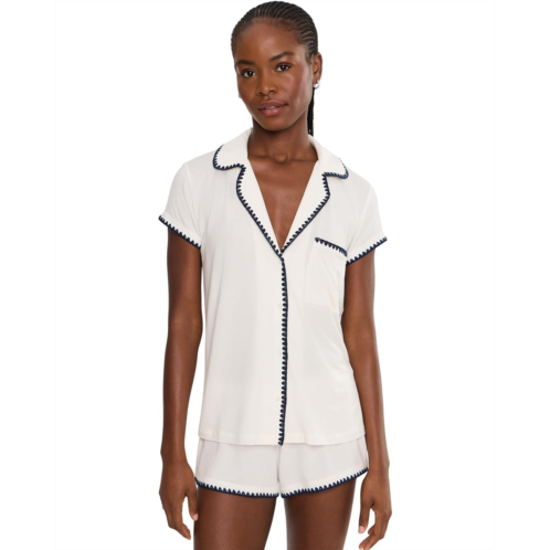 Womens Eberjey Frida TENCEL Modal Shorties PJ Set