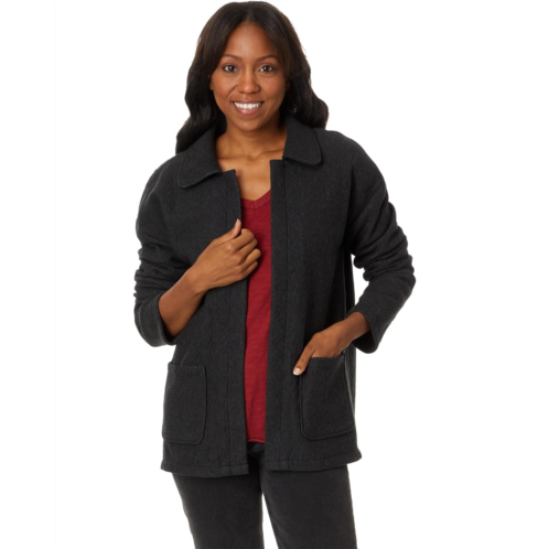 Mod-o-doc Quilted Long Sleeve Cardigan with Pocket